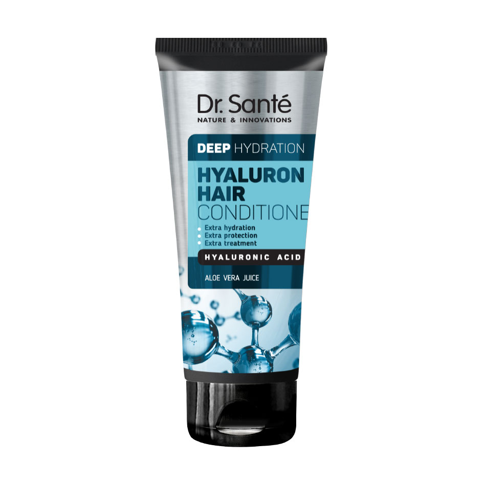 Крем Dr. Sante Hyaluron Hair Deep Hydration Aqua Cream для глибокого зволоження волосся, 100 мл